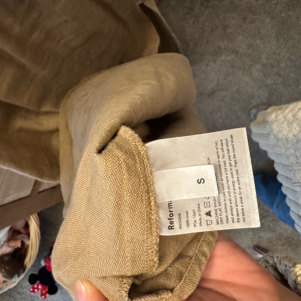 Reformation Midi Linen Dress - Picture 3 of 3